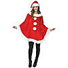 Women's Santa Poncho Image 1