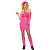 Women's Totally 80's Dress - Extra Small Image 1