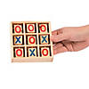 Wood Tic-Tac-Toe Game Image 1