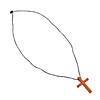 Wooden Cross Necklaces - 12 Pc. Image 1