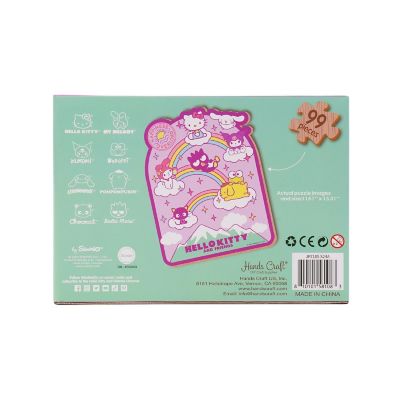 Wooden Jigsaw Puzzle Hello Kitty and Friends Seize the Moment 88pcs Image 3