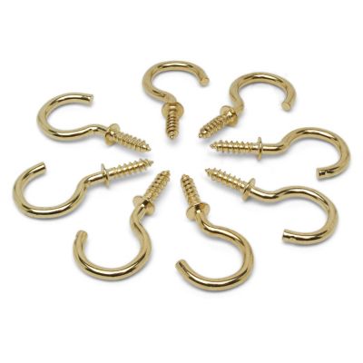 Woodpeckers Crafts,  7/8" Cup Hook for DIY, Pack of 500 Image 1