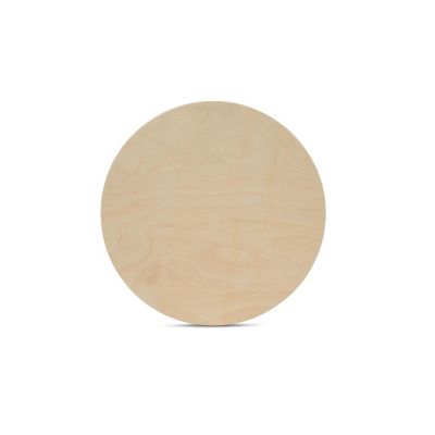 Woodpeckers Crafts, DIY Unfinished Plywood Circle 14" x 1/2", Pack of 3 Image 1