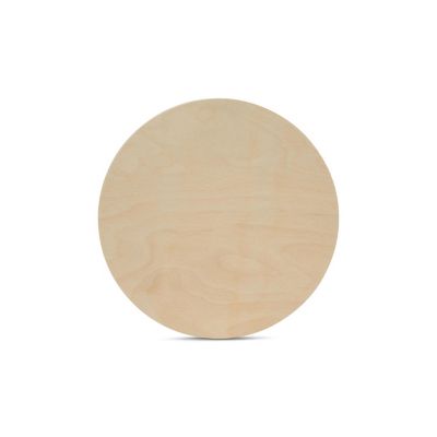 Woodpeckers Crafts, DIY Unfinished Plywood Circle 16" x 1/2", Pack of 3 Image 1
