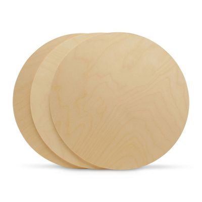 Woodpeckers Crafts, DIY Unfinished Plywood Circle 22" x 1/4", Pack of 2 Image 2