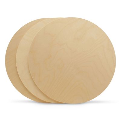 Woodpeckers Crafts, DIY Unfinished Plywood Circle 24" x 1/4", Pack of 2 Image 2