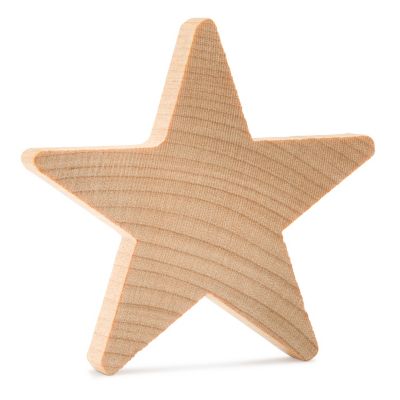 Woodpeckers Crafts, DIY Unfinished Wood 1-1/2" Star, Pack of 100 Image 2