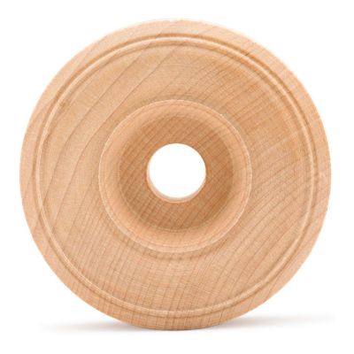 Woodpeckers Crafts, DIY Unfinished Wood 1-1/2" Treaded Wheels Pack of 12 Image 1