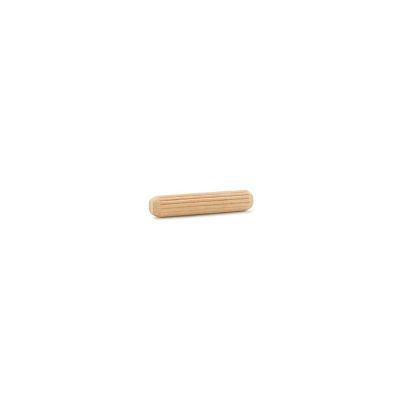 Woodpeckers Crafts, DIY Unfinished Wood 1-1/2" x 3/8" Fluted Dowel Pin, Pack of 500 Image 1