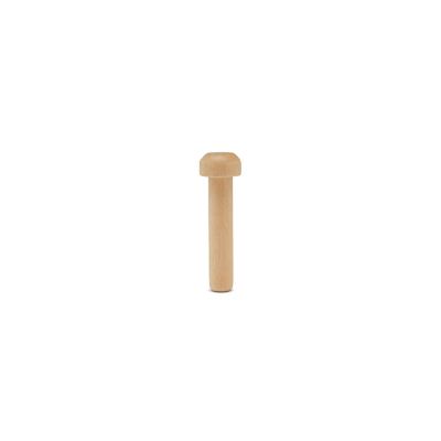 Woodpeckers Crafts, DIY Unfinished Wood 1-1/4" Axle Peg, Pack of 25 Image 2