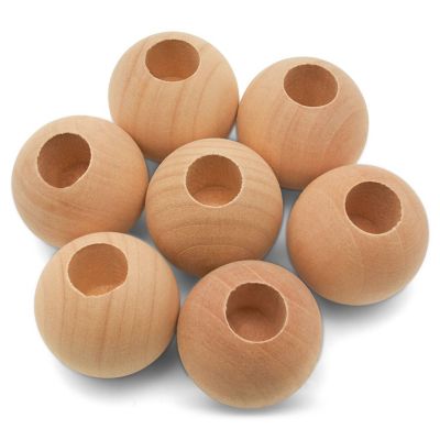 Woodpeckers Crafts, DIY Unfinished Wood 1-1/4" Dowel Cap, Pack of 100 Image 3