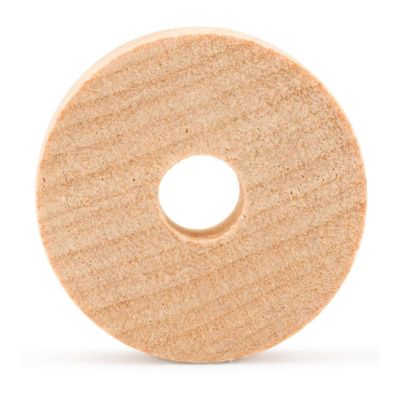 Woodpeckers Crafts, DIY Unfinished Wood 1-1/4" Slab Wheels Pack of 50 Image 1