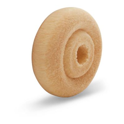 Woodpeckers Crafts, DIY Unfinished Wood 1/2" Classic Wheels Pack of 100 Image 2