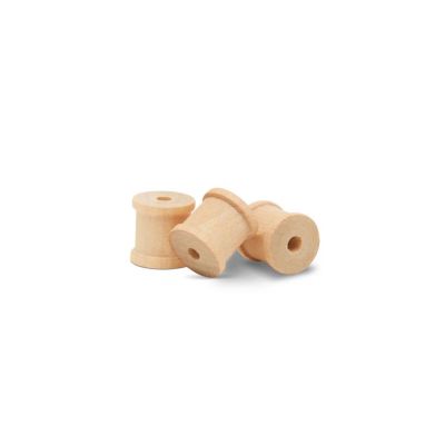 Woodpeckers Crafts, DIY Unfinished Wood 1/2" Spool, Pack of 500 Image 1
