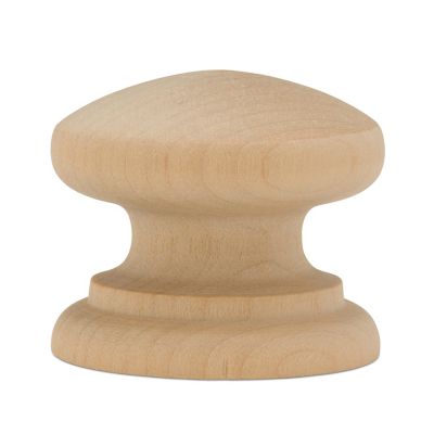 Woodpeckers Crafts, DIY Unfinished Wood 1-3/4" British Knob, Pack of 50 Image 1