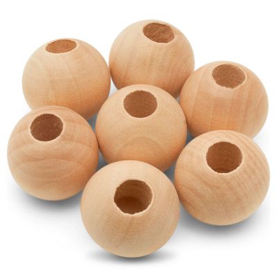 Woodpeckers Crafts, DIY Unfinished Wood 1" Dowel Cap, Pack of 100 Image 3