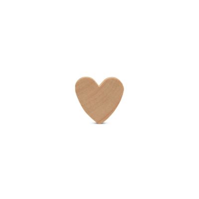 Woodpeckers Crafts, DIY Unfinished Wood 1" Heart Cutout, Pack of 200 Image 3