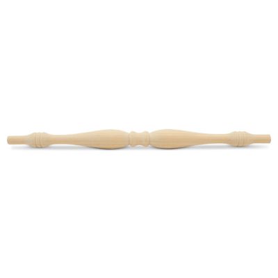 Woodpeckers Crafts, DIY Unfinished Wood 11" Birch Spindle, Pack of 12 Image 1