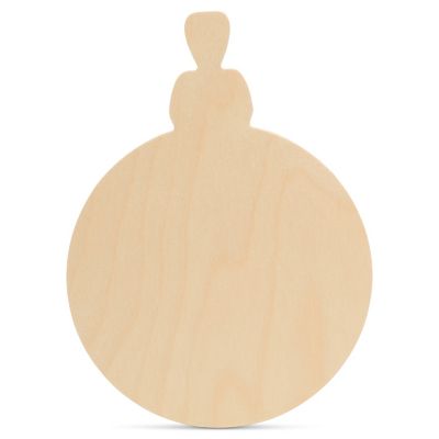 Woodpeckers Crafts, DIY Unfinished Wood 12" Christmas Ornament Cutout, Pack of 3 Image 1