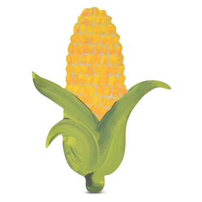 Woodpeckers Crafts, DIY Unfinished Wood 12" Corn on the Cob Cutout Pack of 3 Image 3