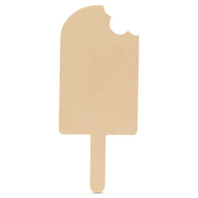 Woodpeckers Crafts, DIY Unfinished Wood 12" Popsicle Cutouts, Pack of 10 Image 1
