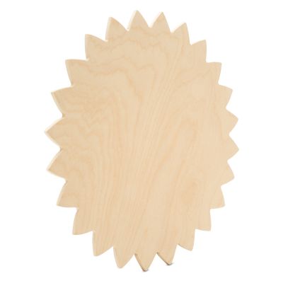 Woodpeckers Crafts, DIY Unfinished Wood 12" Sunflower Cutout Pack of 6 Image 1