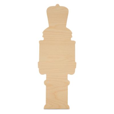 Woodpeckers Crafts, DIY Unfinished Wood 18&quot; Nutcracker Cutout Pack of 6 Image 1