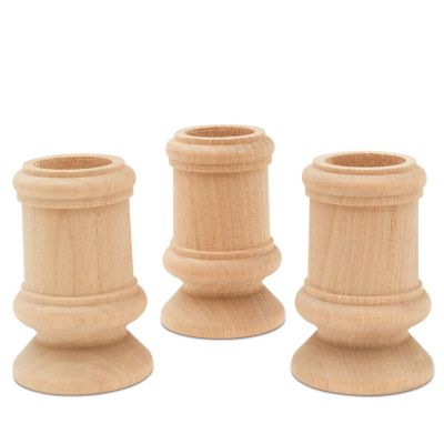 Woodpeckers Crafts, DIY Unfinished Wood 2-1/2" Classic Candle Cup, Pack of 12 Image 1