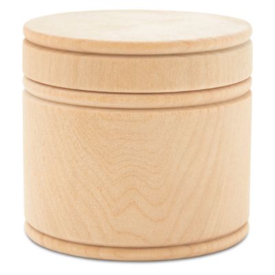 Woodpeckers Crafts, DIY Unfinished Wood 2-5/8" Trinket Box Pack of 10 Image 1