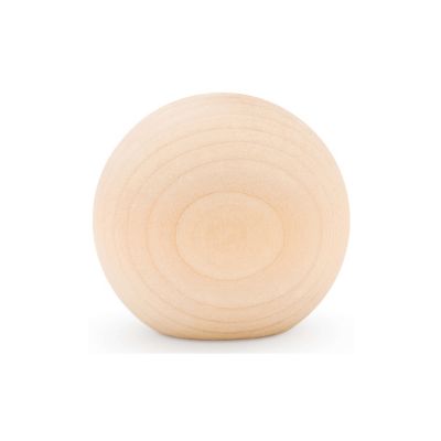 Woodpeckers Crafts, DIY Unfinished Wood 2" Ball Knob, Pack of 25 Image 2