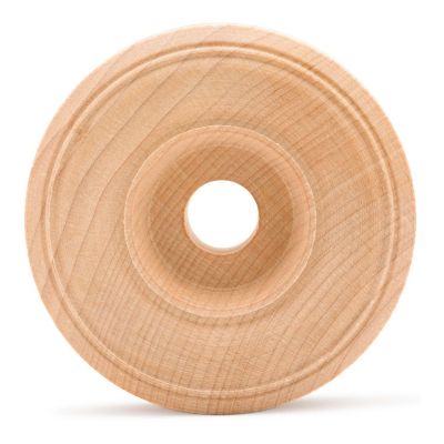 Woodpeckers Crafts, DIY Unfinished Wood 2" Treaded Wheels Pack of 12 Image 1