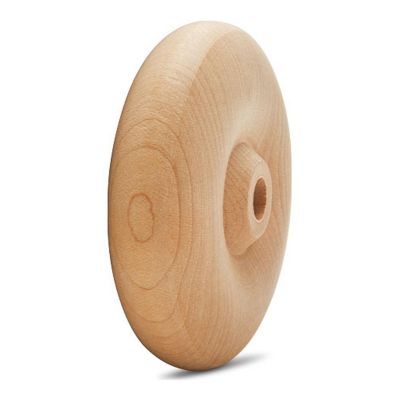 Woodpeckers Crafts, DIY Unfinished Wood 3" Classic Wheels Pack of 12 Image 2