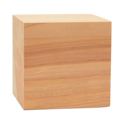 Woodpeckers Crafts, DIY Unfinished Wood 3" Cube, Pack of 10 Image 1