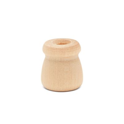 Woodpeckers Crafts, DIY Unfinished Wood 5/8" Bean Pot Candle Cup, Pack of 100 Image 3