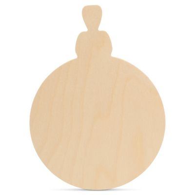 Woodpeckers Crafts, DIY Unfinished Wood 6" Christmas Ornament Cutout, Pack of 25 Image 1