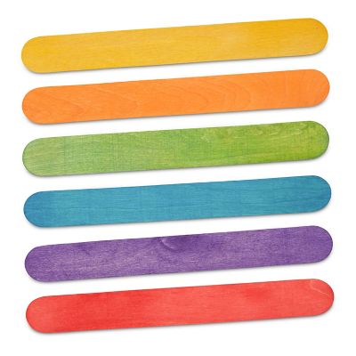 Woodpeckers Crafts, DIY Unfinished Wood 6" Colored Popsicle Stick, Pack of 1000 Image 3