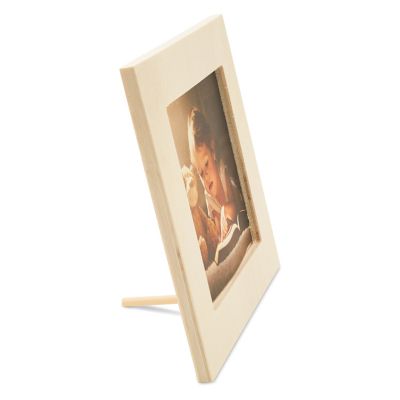 Woodpeckers Crafts, DIY Unfinished Wood 6" x 6" Photo Frame Pack of 5 Image 2