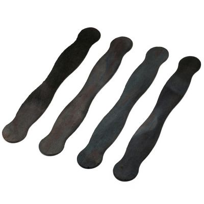 Woodpeckers Crafts, DIY Unfinished Wood Black Fan Handles, Pack of 100 Image 2