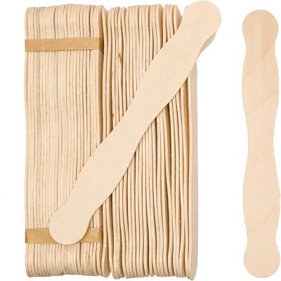 Woodpeckers Crafts, DIY Unfinished Wood Natural Fan Handles, Pack of 200 Image 1