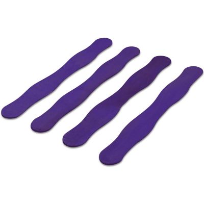 Woodpeckers Crafts, DIY Unfinished Wood Purple Fan Handles, Pack of 200 Image 2