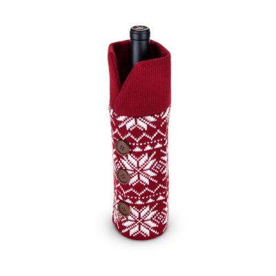 Wool Holiday Wine Sweater Image 1