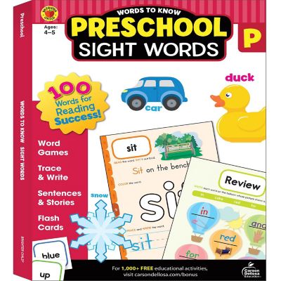 Words to Know Sight Words, Grade Preschool Image 1