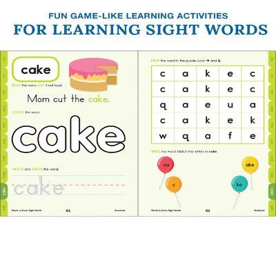 Words to Know Sight Words, Grade Preschool Image 3
