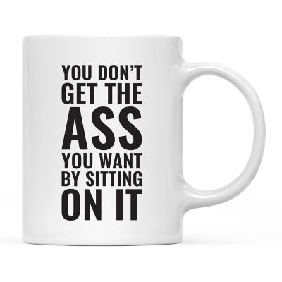 Work for the Ass Ceramic Mug Image 2