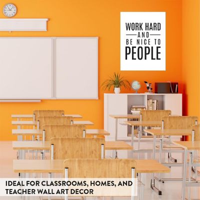 Work Hard Be Nice Formal 1Pk 8.5x11in Image 1