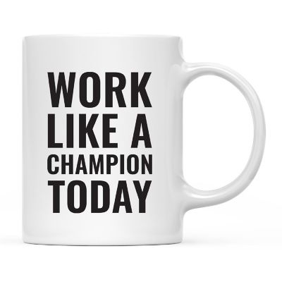 Work Like Champion Ceramic Mug Image 2
