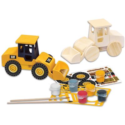 Works of Ahhh... CAT - Caterpillar Wheel Loader Wood Paint Set Image 2