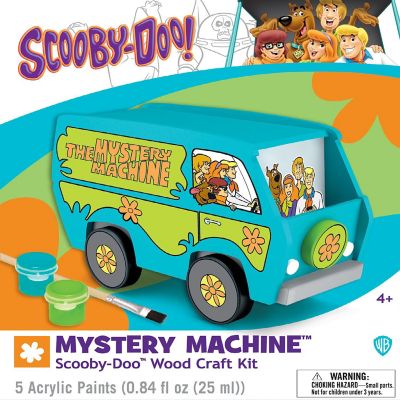 Works of Ahhh... Scooby Doo - Mystery Machine Wood Craft Kit Image 1