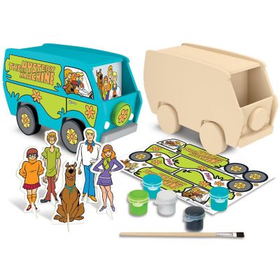Works of Ahhh... Scooby Doo - Mystery Machine Wood Craft Kit Image 2