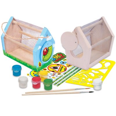 Works of Ahhh Craft Set - Bug Habitat Classic Wood Paint Kit for kids Image 2